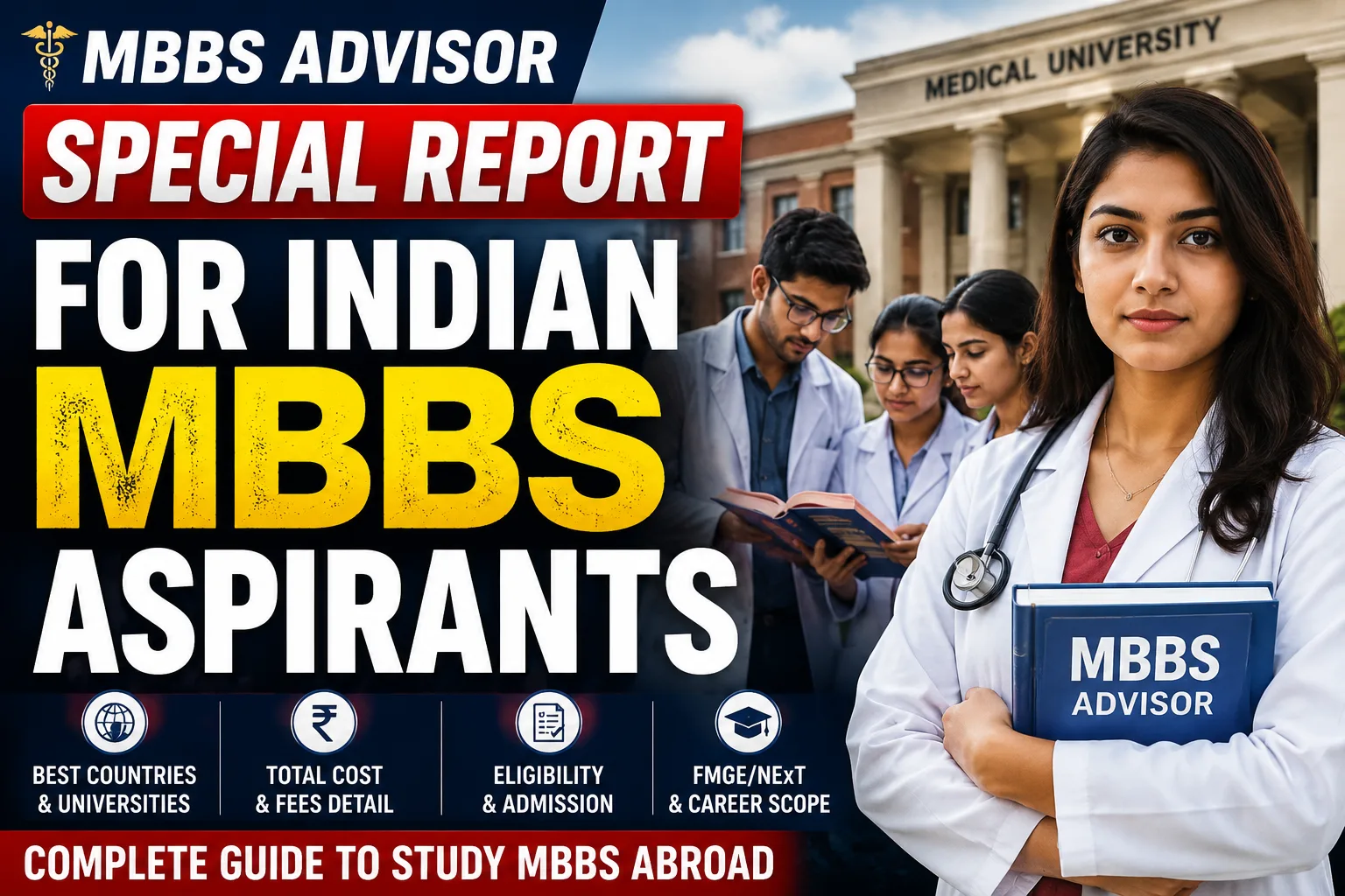 MBBS Advisor Special Report for Indian MBBS Aspirants